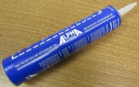 Alpha Systems 862149 - 1021 Almond Colored Low VOC Self Leveling Sealant Tube - RACKTRENDZ