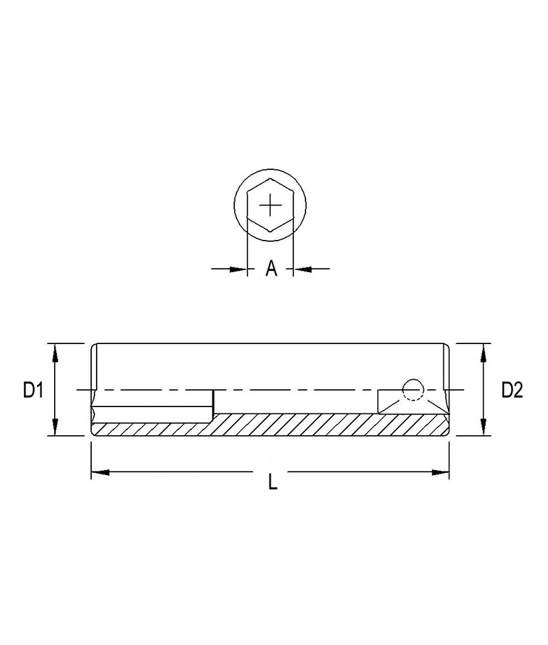 Chargez l'image dans la visionneuse de la galerie, 3/8"DR. DEEP IMPACT SOCKET 3/4
