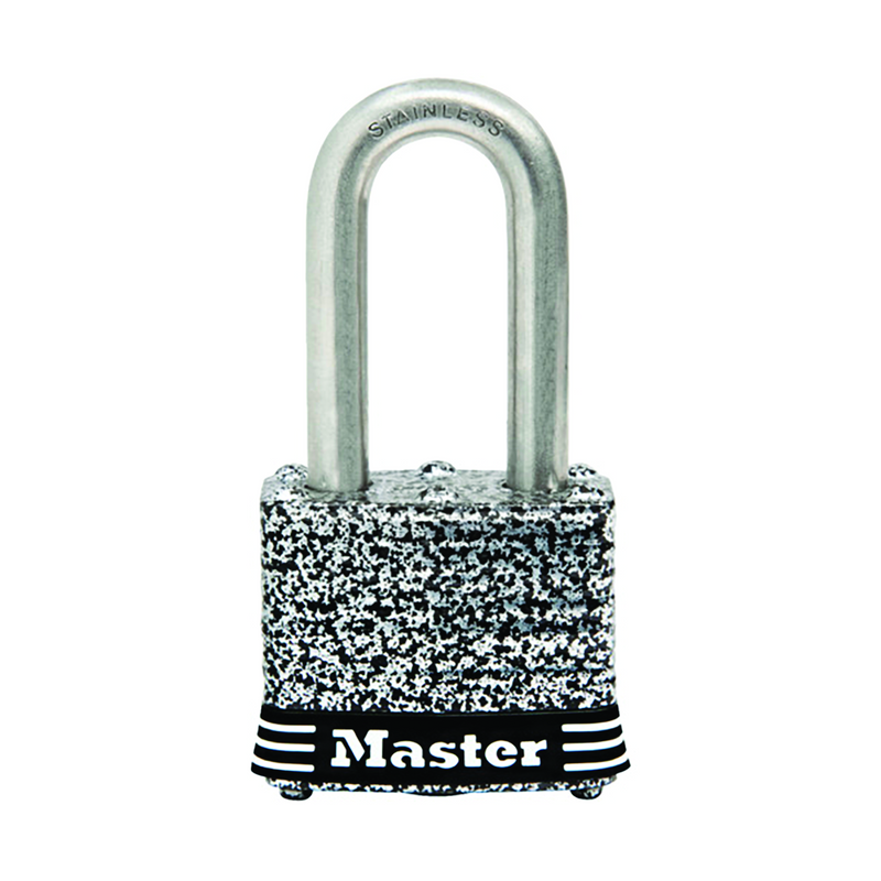 Load image into Gallery viewer, LAMINATED STAINLESS STEEL PADLOCK 1 9/16&quot; x 1 1/2&quot; - RACKTRENDZ
