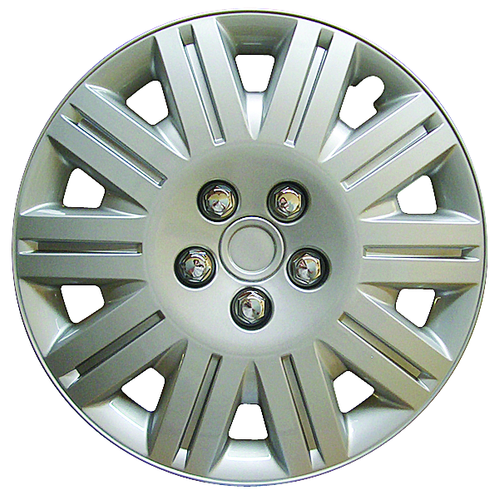 RTX 41915P - (4) ABS Wheel Covers - Silver 15