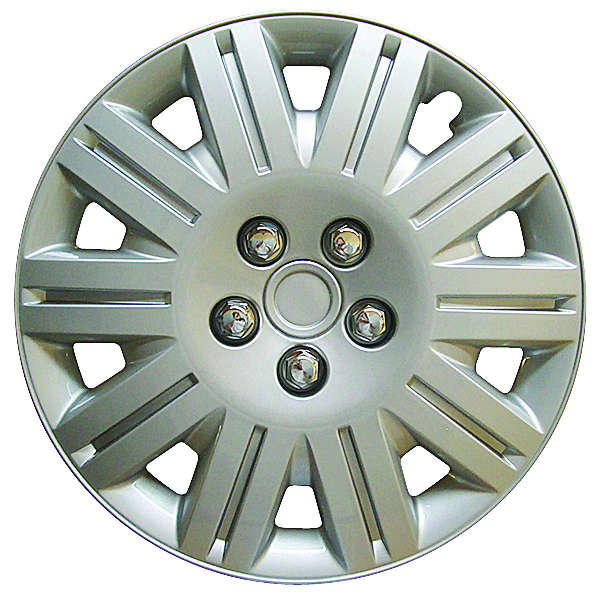 Chargez l&#39;image dans la visionneuse de la galerie, RTX 41915P - (4) ABS Wheel Covers - Silver 15&quot;
