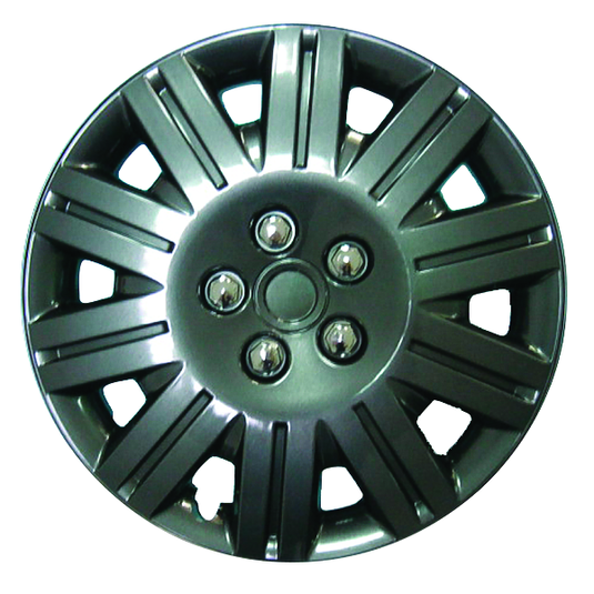 RTX 41916GM - (4) ABS Wheel Covers - Gunmetal 16