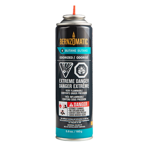 Bernzomatic 426329 - Cylindre de butane jetable de 5,6 oz