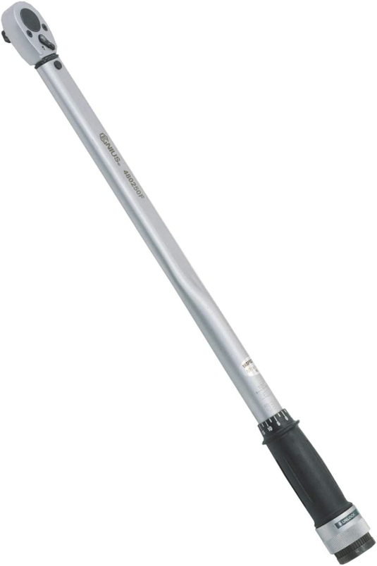 Genius 480150F - Clé dynamométrique prise 1/2" 30-150 pi/lb