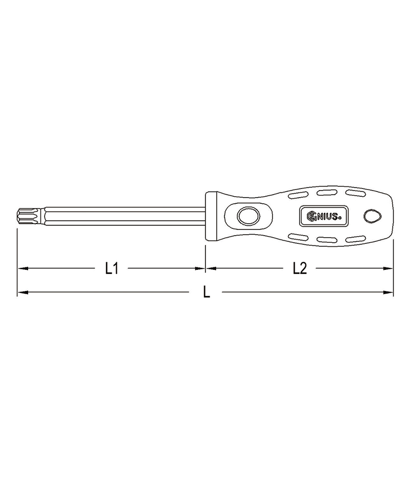 Load image into Gallery viewer, T6 STAR SCREWDRIVER 150MML
