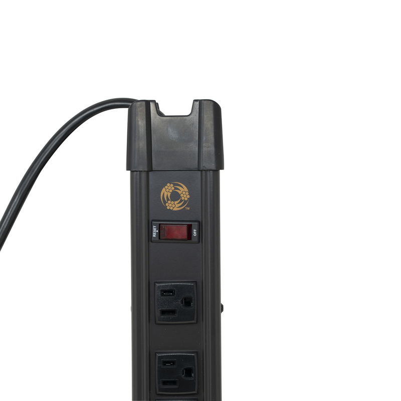 Load image into Gallery viewer, Southwire 5127 - All-Metal, Heavy-Duty Magnetic Power Strip with 2 x 2.4 Amp USB, 5 Outlets and 8 foot Cord - RACKTRENDZ
