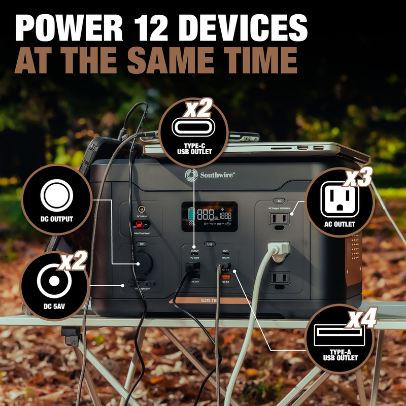 Chargez l&#39;image dans la visionneuse de la galerie, Southwire 53253 - Elite 1100 Series™ Portable Power Station - RACKTRENDZ
