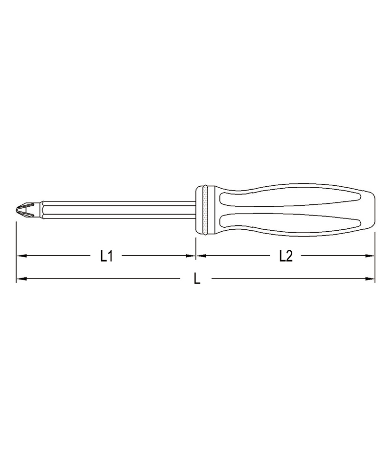 Load image into Gallery viewer, #1 X 6" PHILLIPS SLOT SCREWDRI
