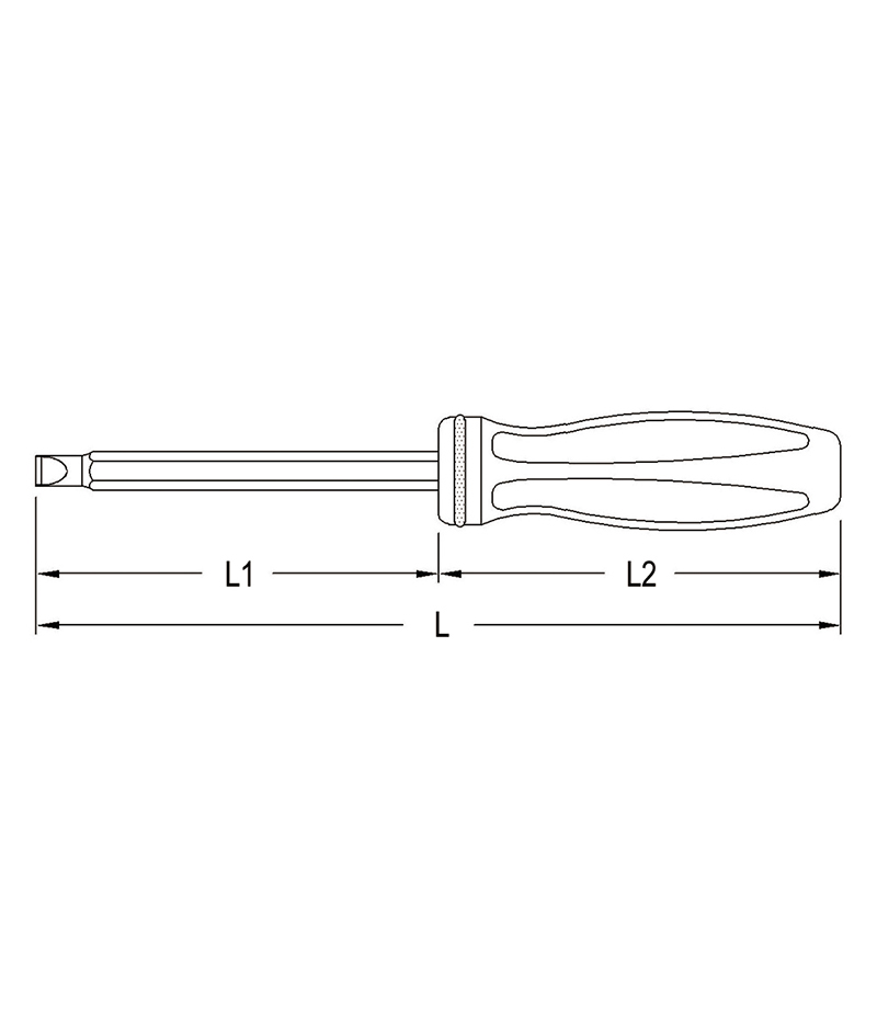Load image into Gallery viewer, Genius 594+1990 - 1.6 x 10.0 mm Slotted Screwdriver 310 mmL
