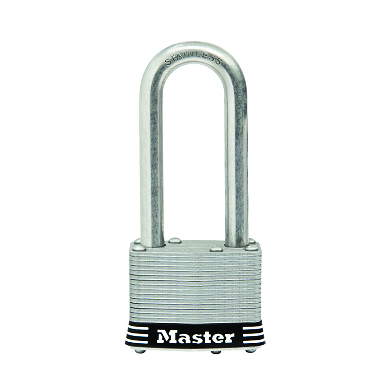 Load image into Gallery viewer, 2&quot; x 2 1/2&quot; LAMINATED STAINLESS STEEL PADLOCK - RACKTRENDZ
