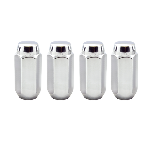 McGard 64014 - (4) Chrome Cone Seat Acorn XL Lug Nuts 14x1.50 49.4mm 22mm Hex - RACKTRENDZ