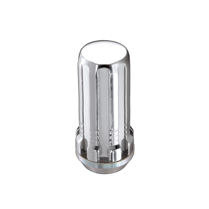 Mcgard 65024 - (1) Chrome 8 Spline Drive Cone Seat Nut 14x1.5 49.1mm - RACKTRENDZ