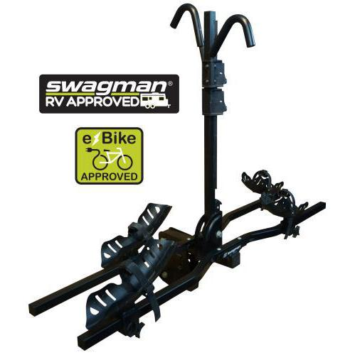 Load image into Gallery viewer, Swagman 66689 - Black RV Bike Rack E-Spec - RACKTRENDZ
