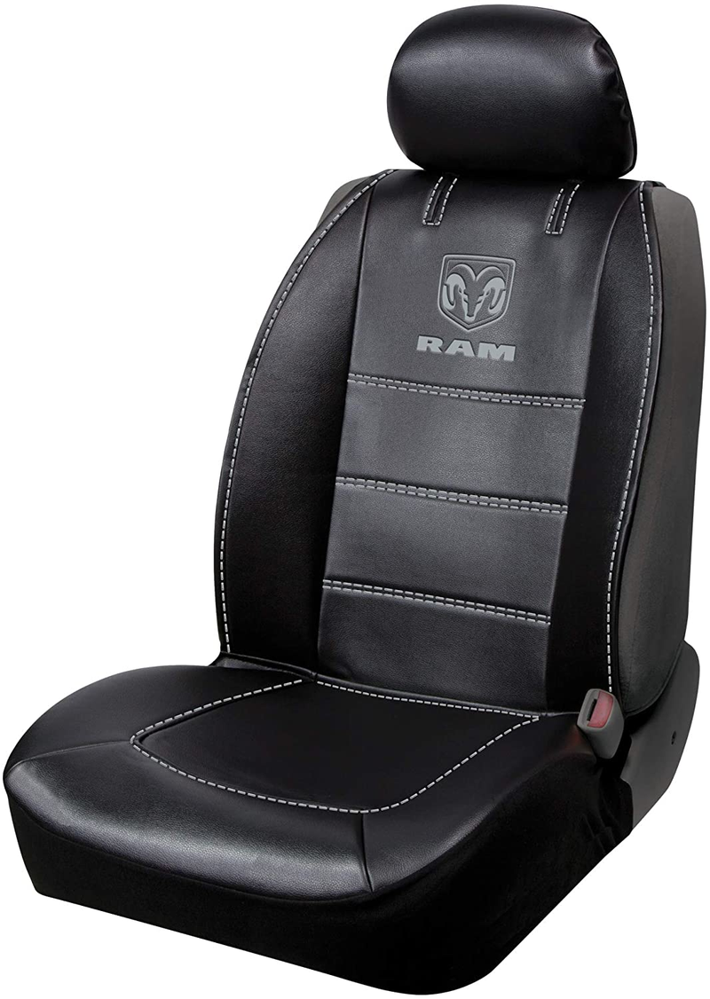 Load image into Gallery viewer, Plasticolor 008628R25 - Ram Deluxe 3 Pc. Sideless Seat Cover, Black - RACKTRENDZ
