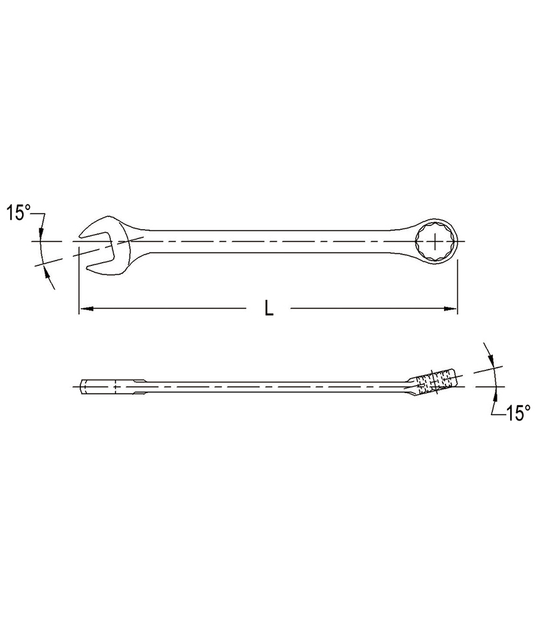 Genius 726030 - 30 mm Combination Wrench