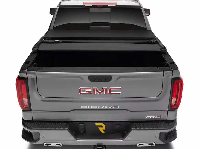 Load image into Gallery viewer, Extang® • 88450 • Solid Fold ALX • Hard Tri-Fold Tonneau Cover • Chevrolet / GMC Silverado, Sierra 1500 14-18(19 Ltd), 2500/3500 15-19 (6&#39;6&quot;)
