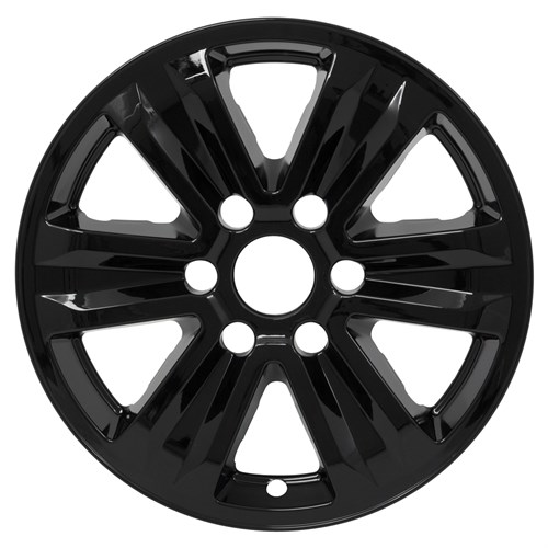 7965-GB - (4) 17'' Gloss Black ABS OEM Style Wheel Skins FORD F-150 15-17 - RACKTRENDZ