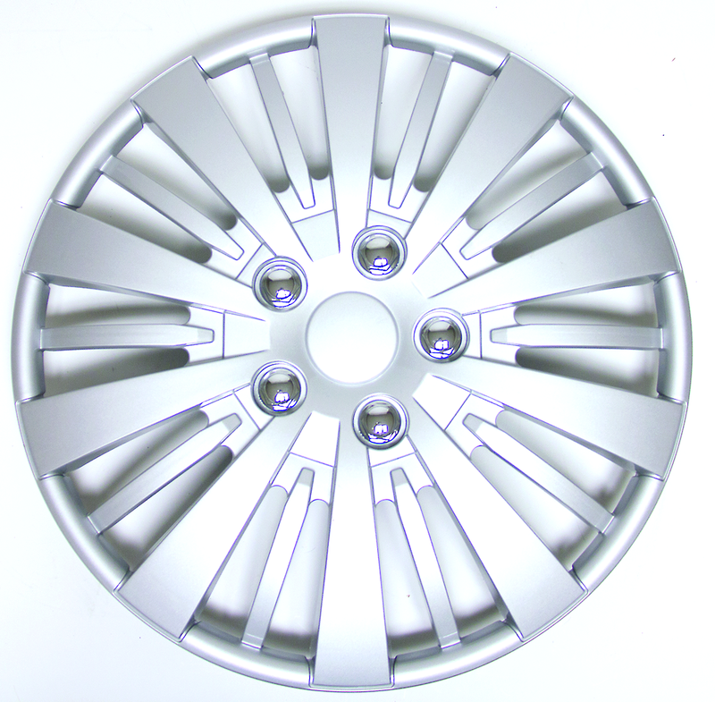 Load image into Gallery viewer, RTX 80-1464S  - (4) ABS Wheel Covers - Silver 14&quot;
