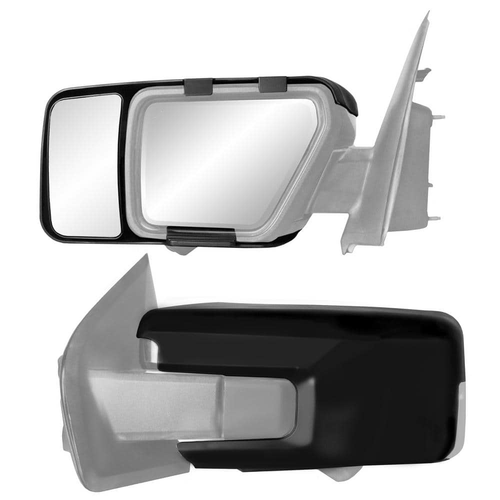 K-Source 81860 - (2) Snap N Zap Towing Mirror for Ford F150 21-23 - RACKTRENDZ
