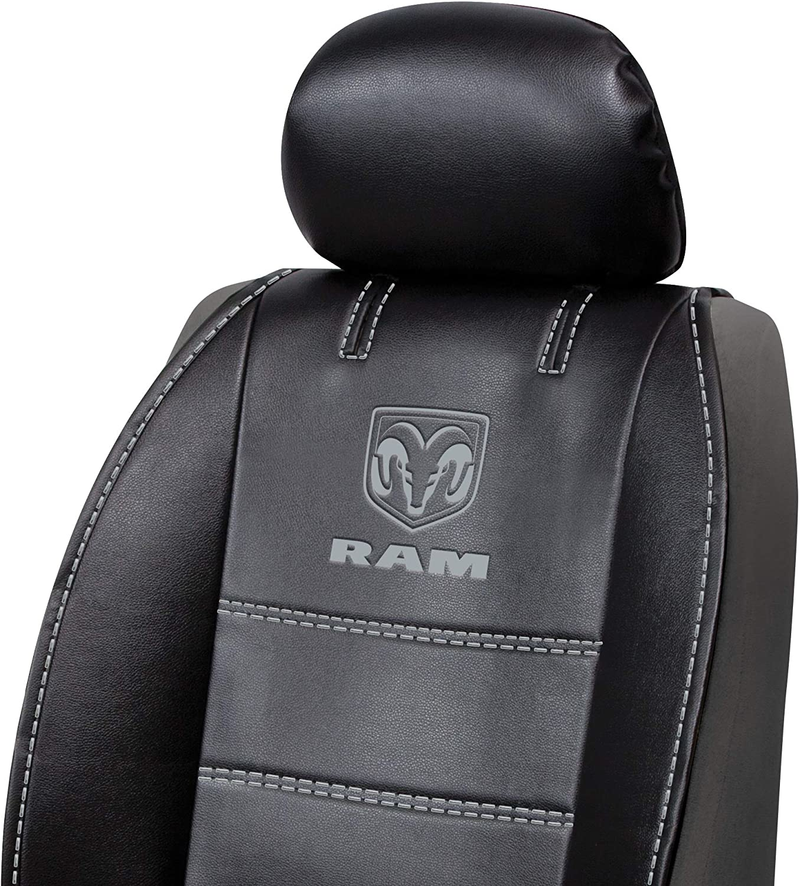 Load image into Gallery viewer, Plasticolor 008628R25 - Ram Deluxe 3 Pc. Sideless Seat Cover, Black - RACKTRENDZ
