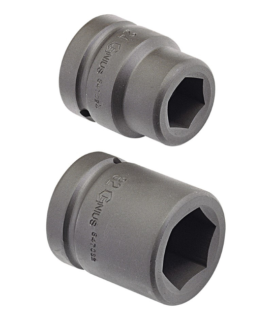 Genius 847030 - Douille à choc 30 mm, prise 1" 6 pts