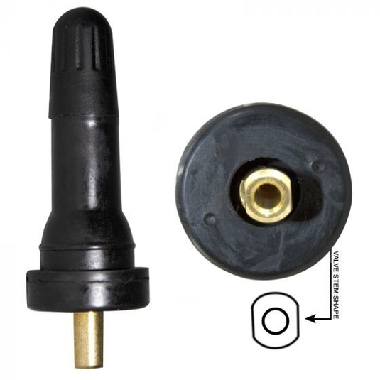 RTX 930-20008 - Replacement TPMS OEM Snap in Rubber Valve