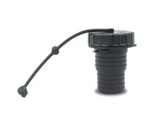 Thetford 94246 - Black Gravity Water Fill Cap/Strap/Spout - RACKTRENDZ