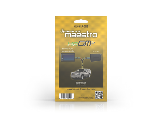 Maestro HRN-HRR-GM5 - Plug & Play T-Harness for select GM vehicles 2006+