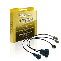 Maestro ACC-SAT-TO2 - sTO2 Sat Radio and GPS Antenna Adaptors for TO2 Vehicles - RACKTRENDZ