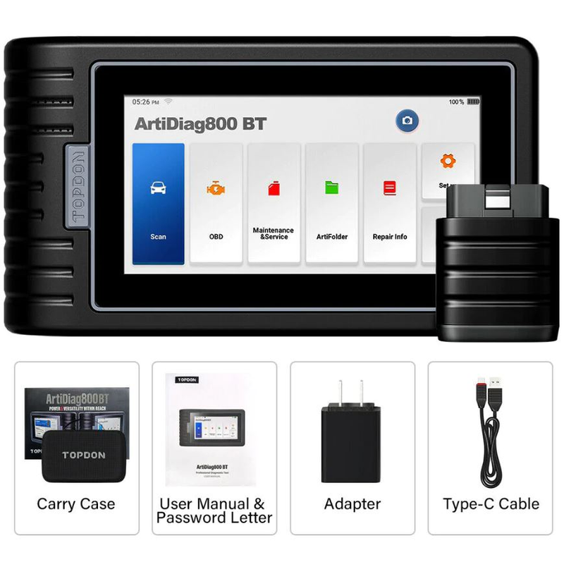 Load image into Gallery viewer, Topdon AD800BT - Diagnostic Scanner ARTIDIAG 800BT
