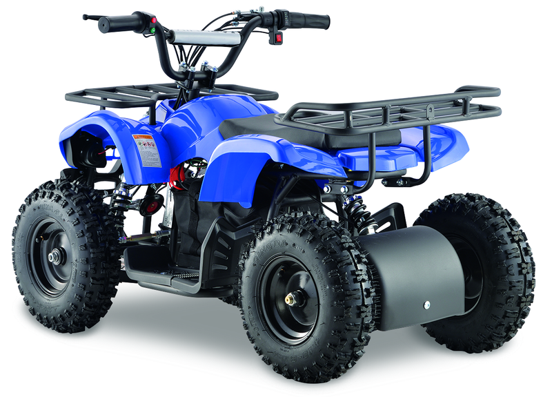 Load image into Gallery viewer, Zunix ATV104 - E-ATV 800W 36V Brushless Motor Blue - RACKTRENDZ
