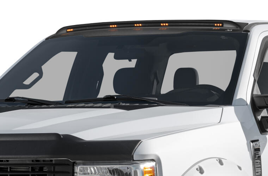 AVS® 698135 - Aerocab™ Low Profile Black LED (Amber) Cab Roof Light for Ford F-250/350 17-23 - RACKTRENDZ