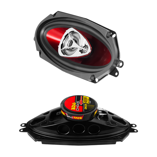 Boss CH4330 - Chaos Exxtreme 4" x 10" 3-Way 400W Full Range Speakers. (Sold in Pairs) - RACKTRENDZ