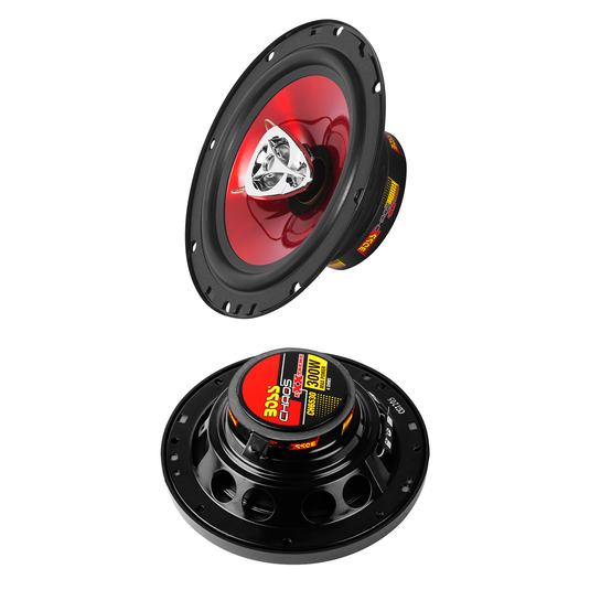 Boss CH6530 - Chaos Exxtreme 6.5" 3-Way 300W Full Range Speakers. (Sold in Pairs) - RACKTRENDZ