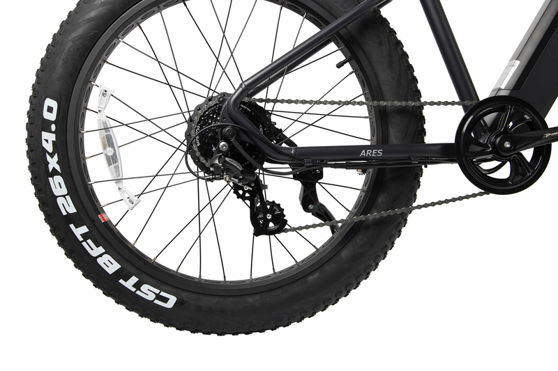 Chargez l&#39;image dans la visionneuse de la galerie, Maui MBFT01BLK - Fat bike électrique 500w noir
