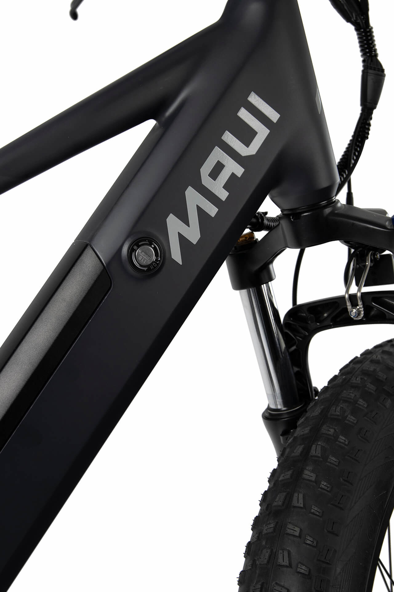 Chargez l&#39;image dans la visionneuse de la galerie, Maui MBFT01BLK - Fat bike électrique 500w noir
