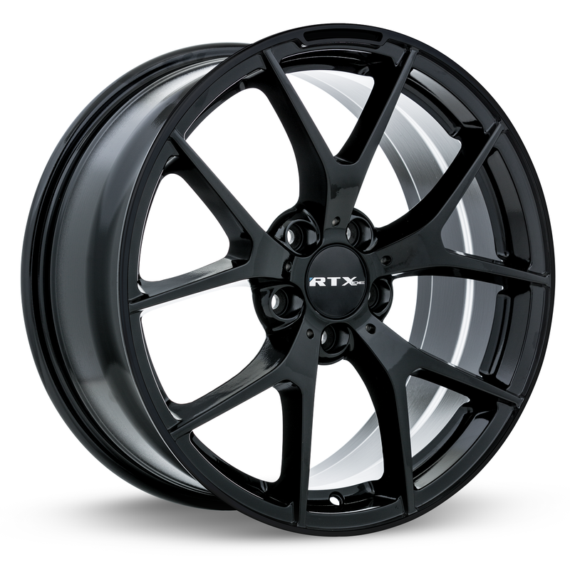 Load image into Gallery viewer, RTX® (OE) • 082898 • Arrow • Satin Black • 18x8 5x112 ET45 CB66.6
