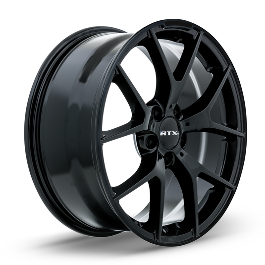 RTX® (OE) • 082898 • Arrow • Satin Black • 18x8 5x112 ET45 CB66.6