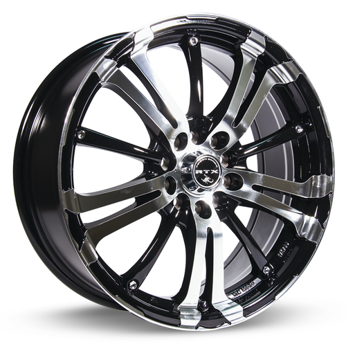 RTX® (RTX) • 082674 • Arsenic • Black Machined • 16x7 5x108/114.3 ET42 CB73.1