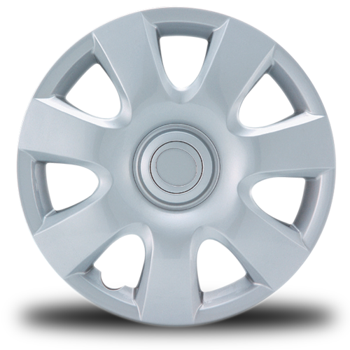 Load image into Gallery viewer, RTX CF80-87-5S  - (4) ABS Wheel Covers - Silver 15&quot;
