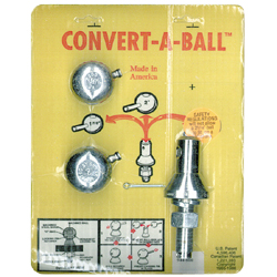 Convert A Ball 944-901 - 2-Ball Set - 1 7/8 and 2 inch Balls - RACKTRENDZ
