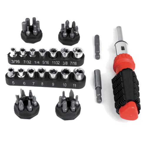 47 PC RATCHETING BIT DRIVER