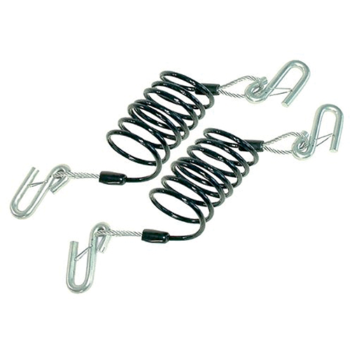 Demco 9523003 - Coiled Safety Cables with Hooks - RACKTRENDZ