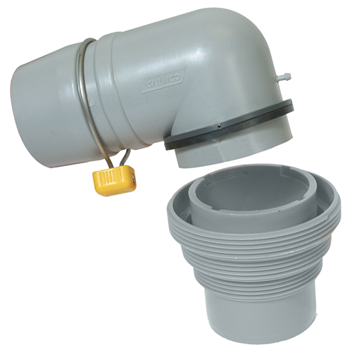 Camco 39144 Easy Slip 4-in-1 Elbow Sewer Adapter - RACKTRENDZ