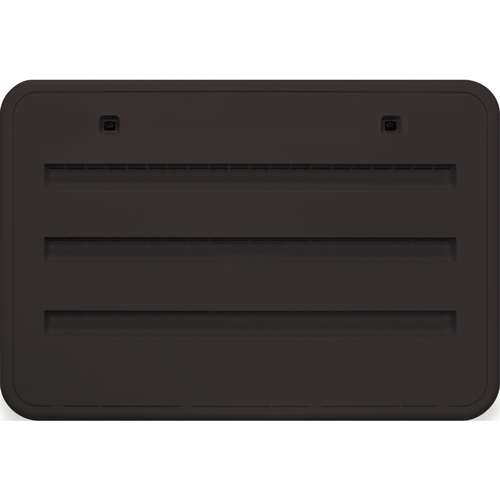 Norcold 621156BK - Black Air Intake Side Refrigerator Vent - RACKTRENDZ