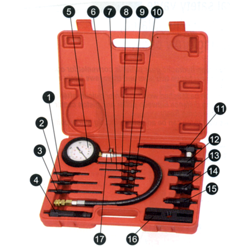 Rodac TRHSA1020B - CYLIND.PRESS.METER FOR DIESEL