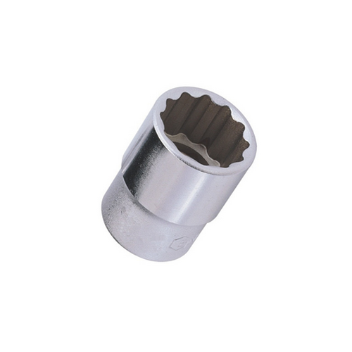 1/2"DR HAND SOCKET 19/32"CHROM