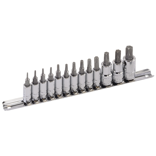 KIT 13PC 1/4"'3/8"DR SAVOIR BI