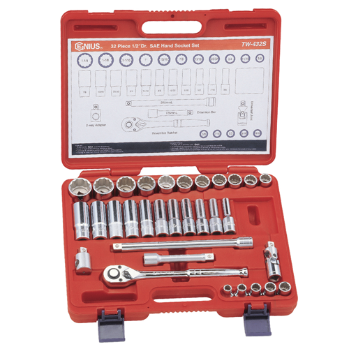 KIT PRISES SAE 32PC CHR