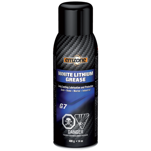 Emzone 45007 - (12) White Lithium Grease - 14 oz